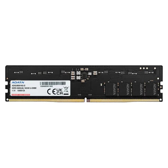 Barrette Memoire ADATA DDR5 Dimm 16G 5600 MHz