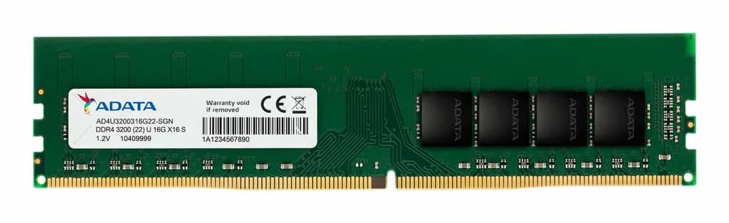 Barrette Memoire ADATA Dimm DDR4 16G 3200 MHz