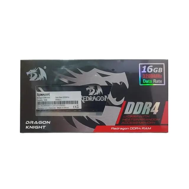 Barrette Memoire RR560 Redragon 16 GB DDR4 Udimm 3200 MHz