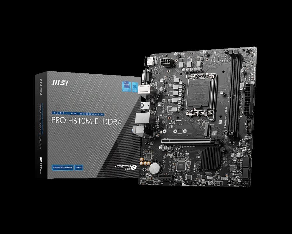 Carte Mere MSI Pro H610M-E DDR4