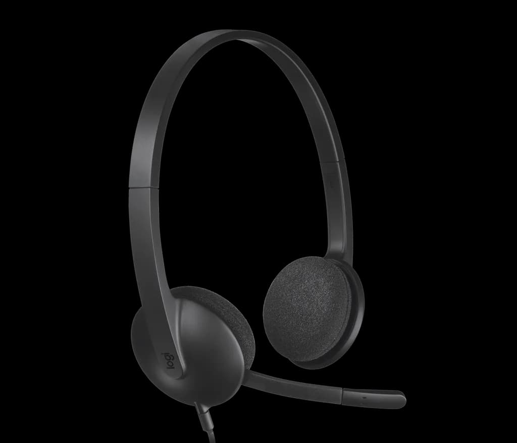Micro Casque Filaire Logitech USB Stéréo H340