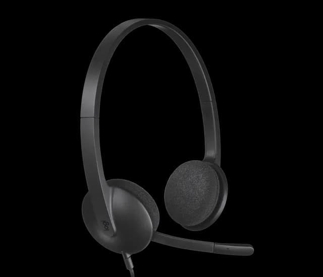 Micro Casque Filaire Logitech USB Stéréo H340