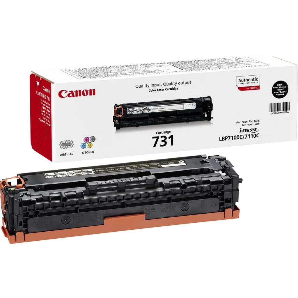 Toner Canon Laser 731 Black Original