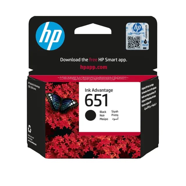 Cartouche HP651 Black C2P10AE
