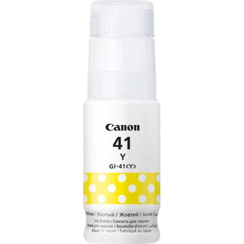Bouteille d'Encre Originale Canon GI-41 Jaune 7700 Pages