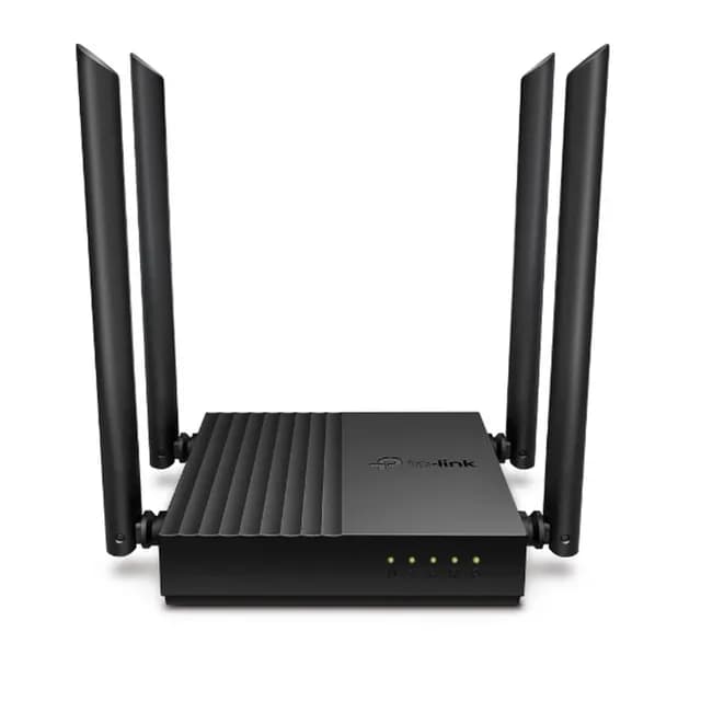 Routeur Wi-Fi Bibande TP Link Archer C64 avec 4RJ45 Giga et 1 WAN
