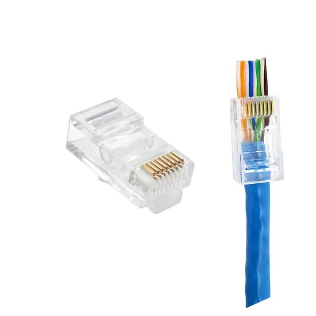 Connecteur RJ45 CAT6 FTP 8 P8C