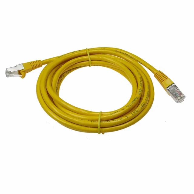Cordon Reseau STP CAT6 10 Yellow