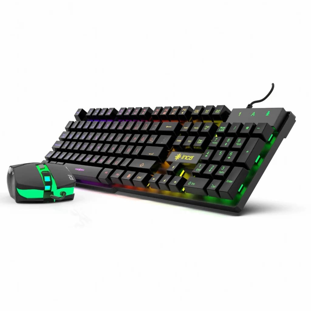 Ensemble Clavier Souris Filaire Gamer INCA IKG-448