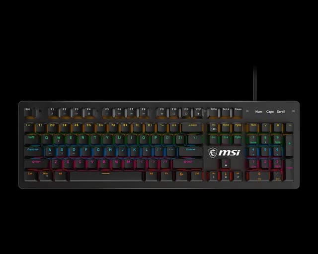 Clavier Gaming Mécanique MSI Forge GK300 Blue Switch QWERTY RGB