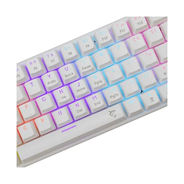Clavier White Shark GK-002221V2 WAKIZASHI-2 White/Blue