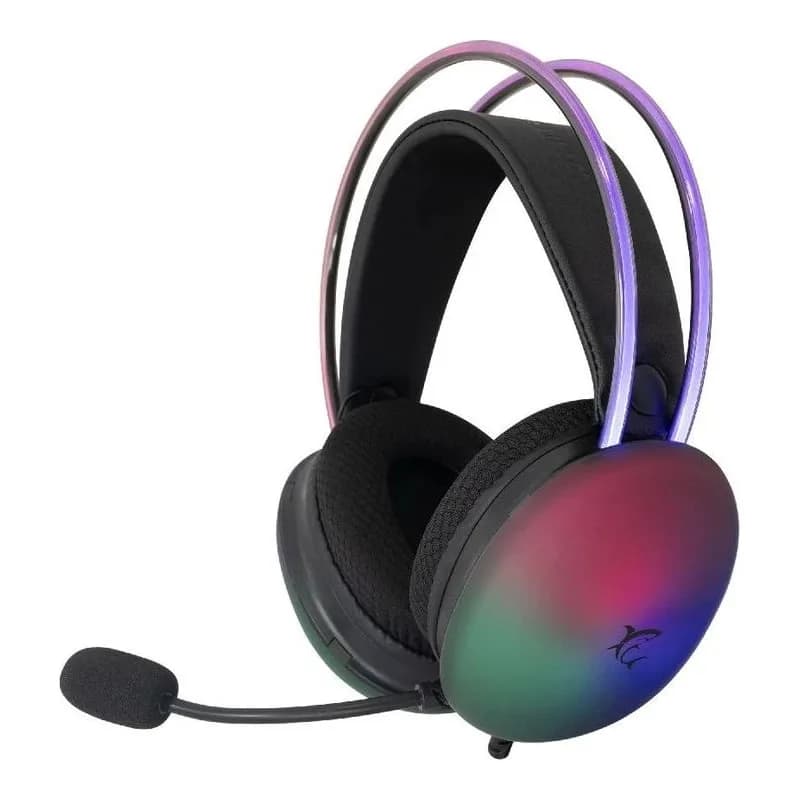 Micro Casque Gamer Filaire White Shark Firefly GH 2342 Blanc