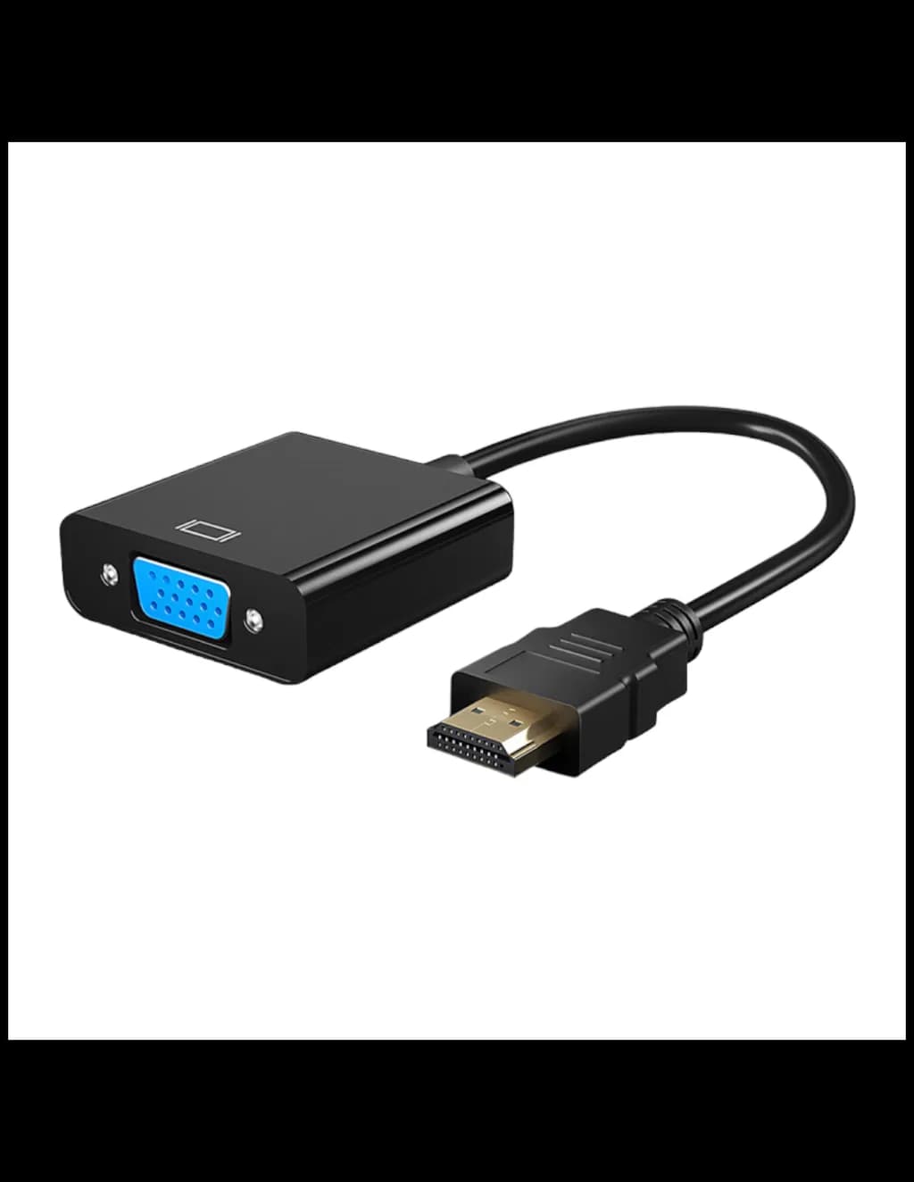 Adaptateur HDMI To VGA avec Jack