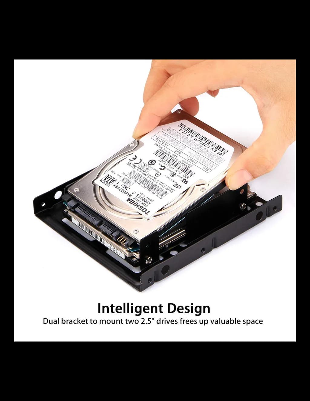 Support Disque Dur Interne 3.5''X2.5''