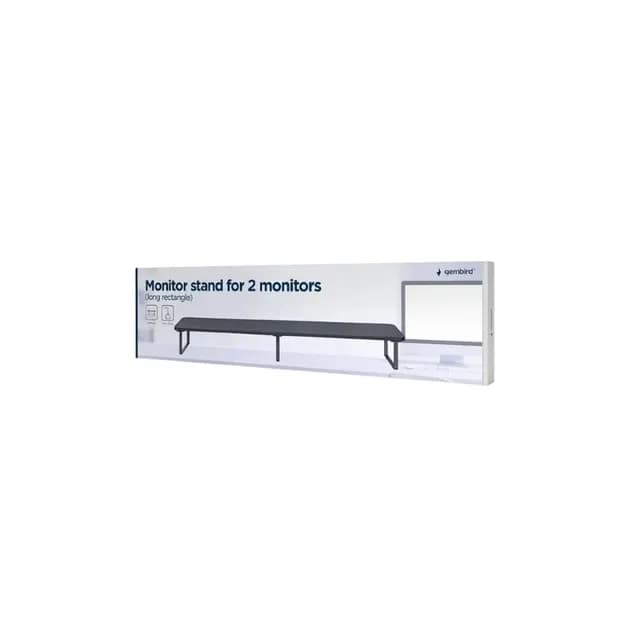 Support pour Moniteur Gembird MS-TABLE2-01 (2 Moniteurs)