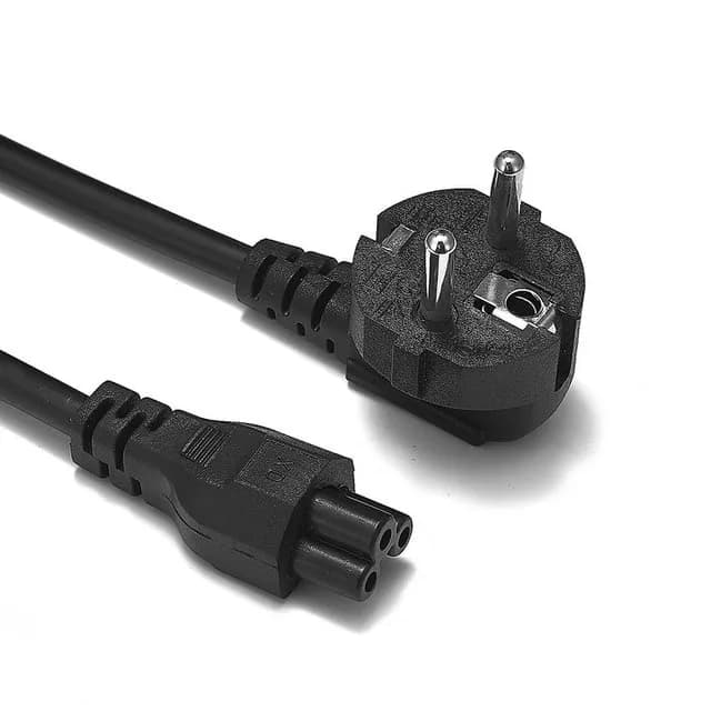Cable d'Alimentation Tripolaire en Trefle pour Chargeur