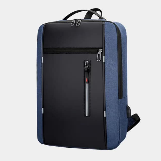 Sac a Dos pour PC Portable 16.1'' Noir/Bleu +port USB R102NR