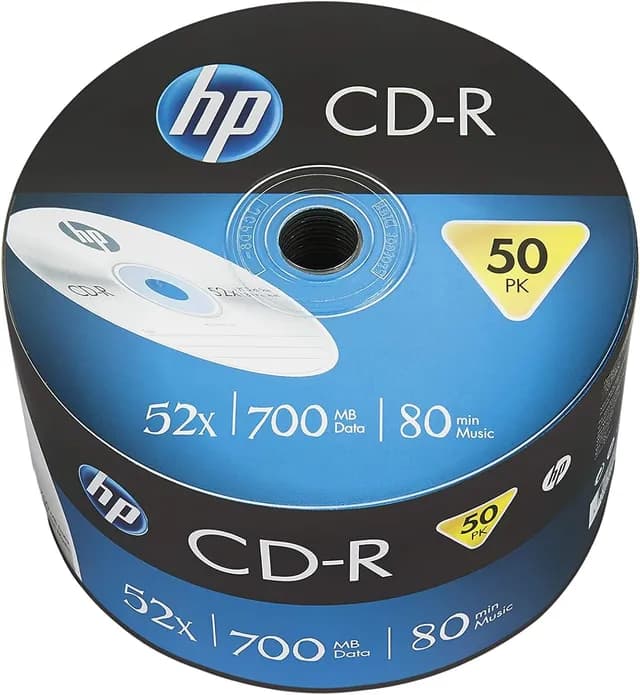 Bobine 50X CD-R HP 700 MB