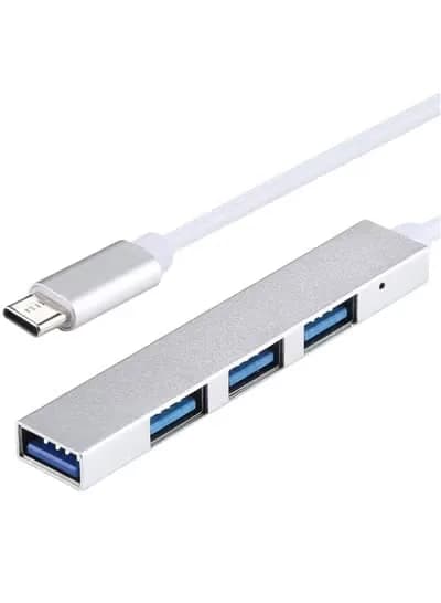 Hub USB-C Polar T-818A 4 Ports USB 3.0