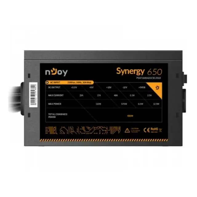 Bloc d'Alimentation Njoy Psu Synergy 650W