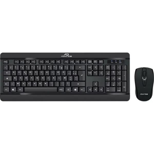Combo Clavier+souris+tapis Sans Fil Advance