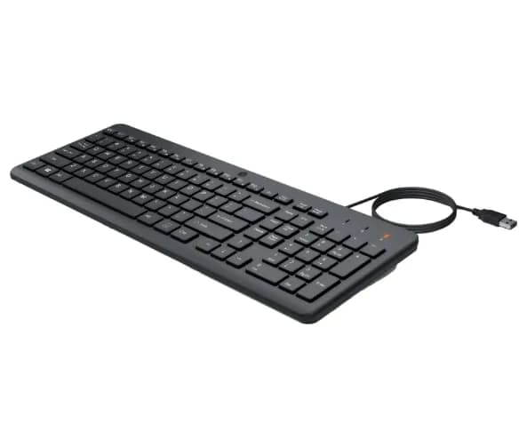 Clavier Filaire HP 150 AZERTY - Noir