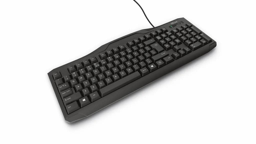 Clavier Filaire Trust Classic Line AZERTY USB Résistant aux Éclaboussures
