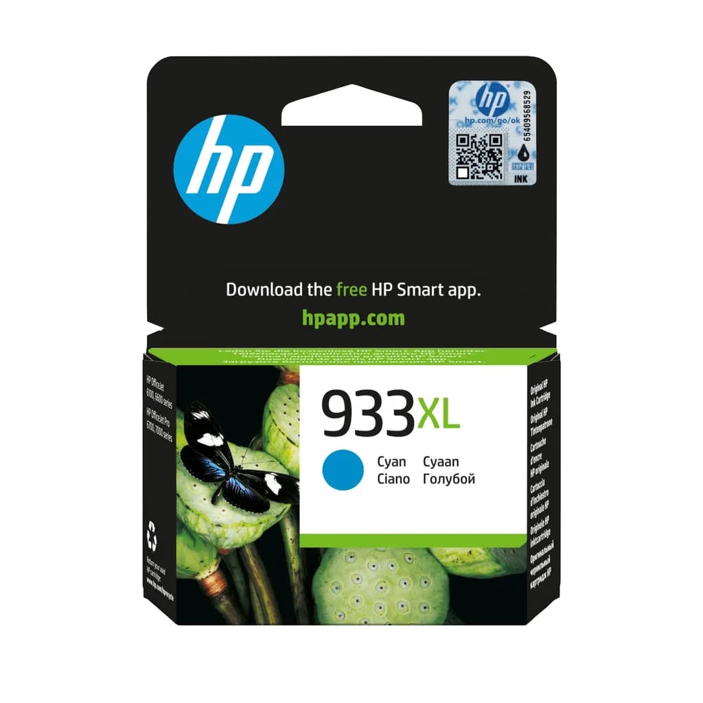 Cartouche HP 933XL Cyan Officejet Ink Cartridge