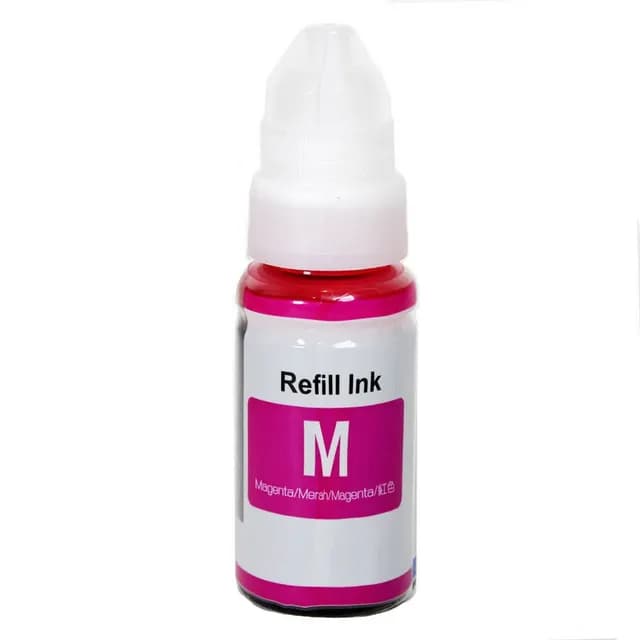 Bouteille d'Encre Adaptable Canon GI 490 70ML Magenta