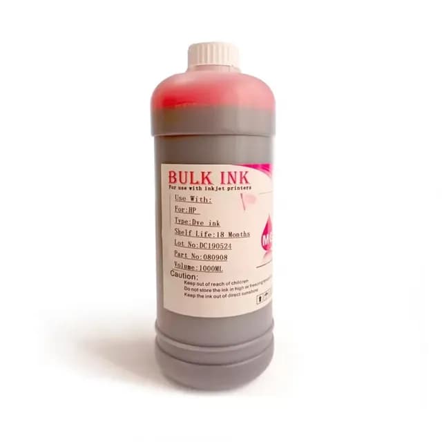 Bouteille d'Encre Universelle HP Magenta 1L HP1840