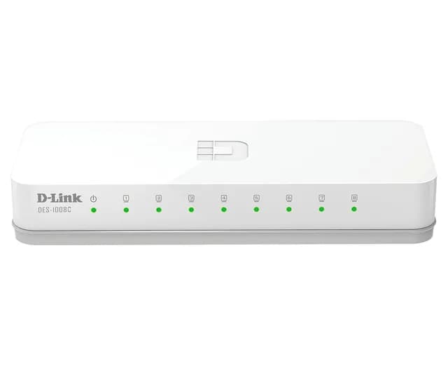 Switch D-Link 8 Ports 10/100MBPS Base-T Unmanged Switch