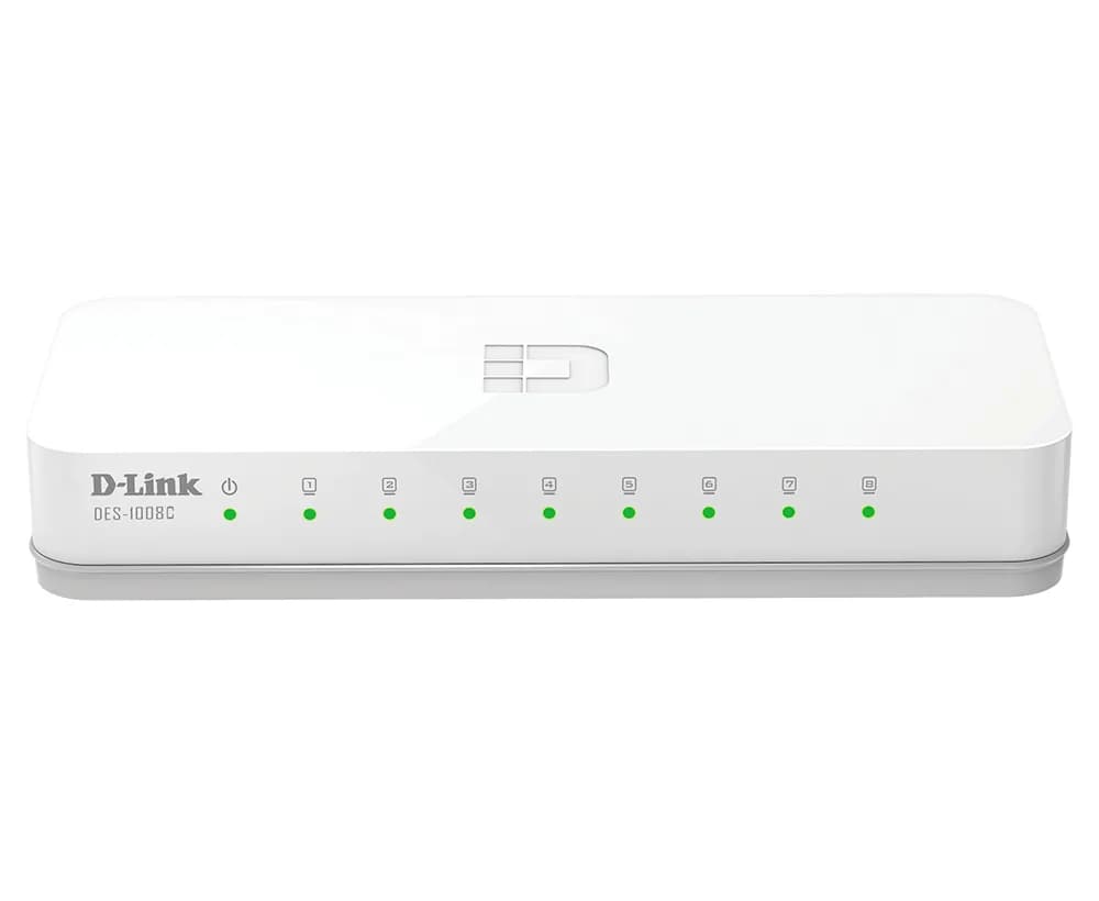 Switch D-Link 8 Ports 10/100MBPS Base-T Unmanged Switch