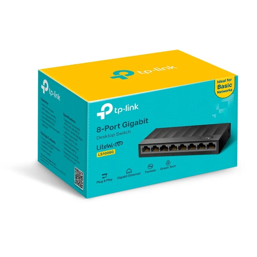 Switch TP-Link 8 Ports 10/100/1000 LS1008G