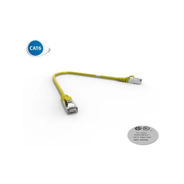Cordon de Brassage SFTP CAT6A Lsoh Digitus L=3M Jaune