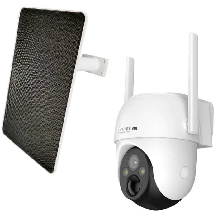 Camera de Surveillance Arenti Sans Fil 3MP 4G avec Panneau Solaire