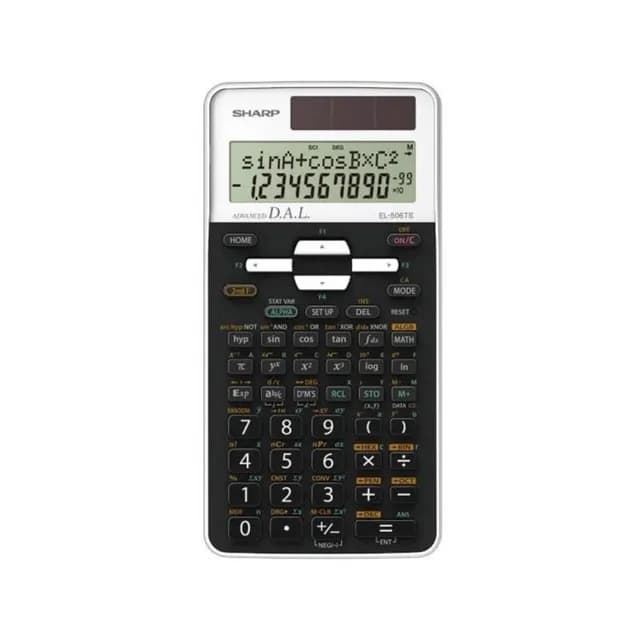 Calculatrice Scientifique Sharp EL-506TS-WH
