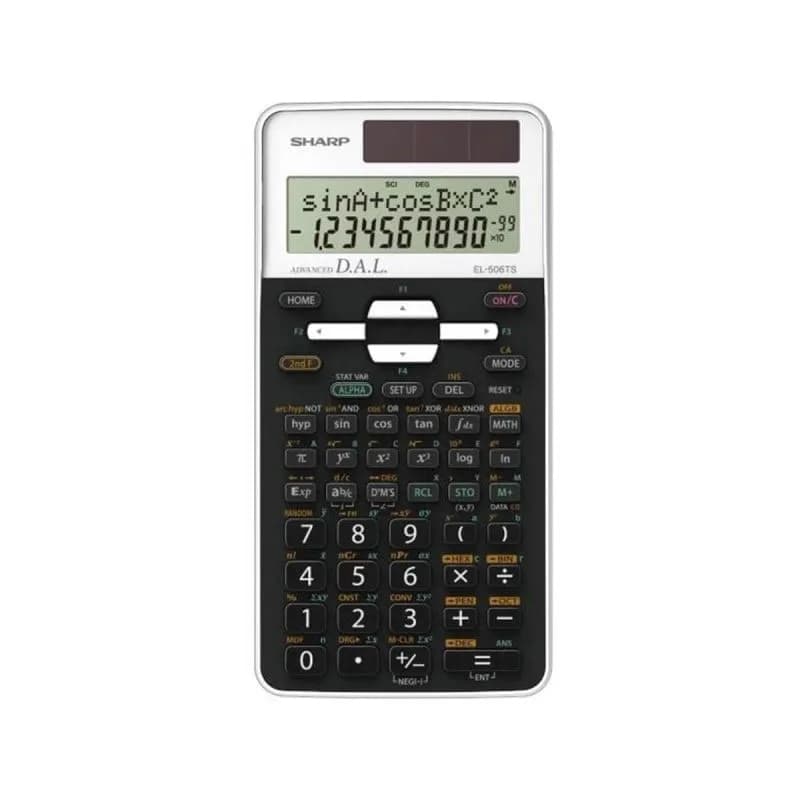 Calculatrice Scientifique Sharp EL-506TS-WH