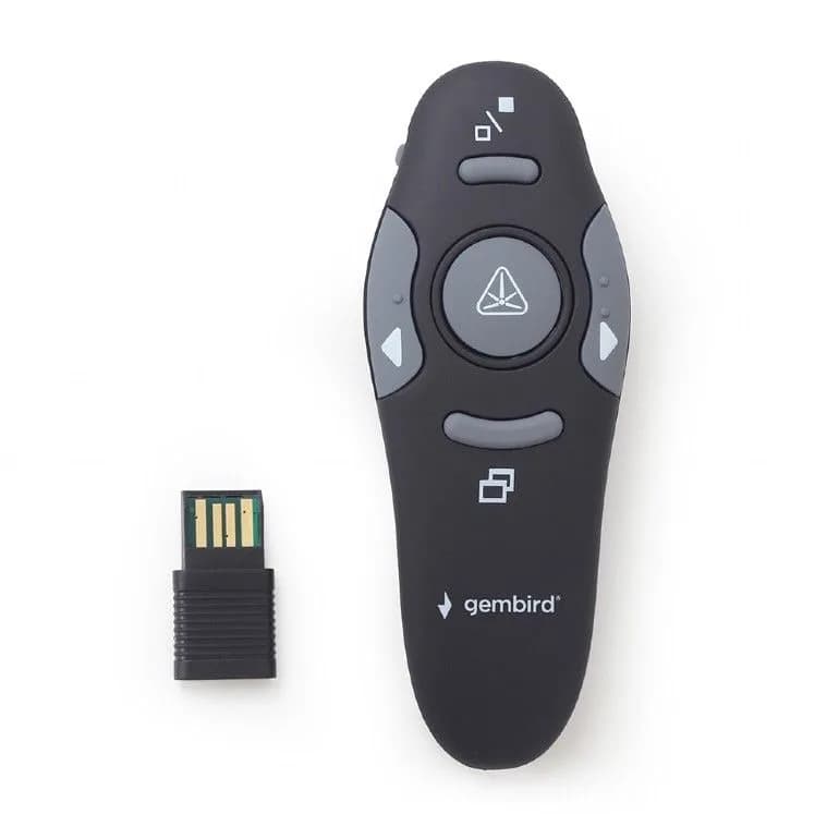 Presentateur Gembird Sans Fil avec Pointeur Laser WP-L-11