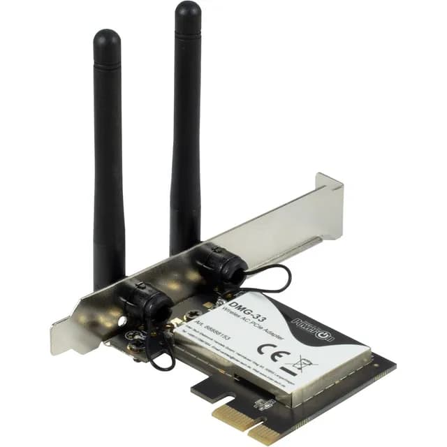 Carte Pci-E Wi-Fi Power ON DMG-33 1300MBPS