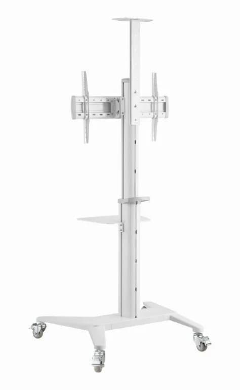 Support de Sol TV Gembird en Aliminium avec Roulettes 37"-75"