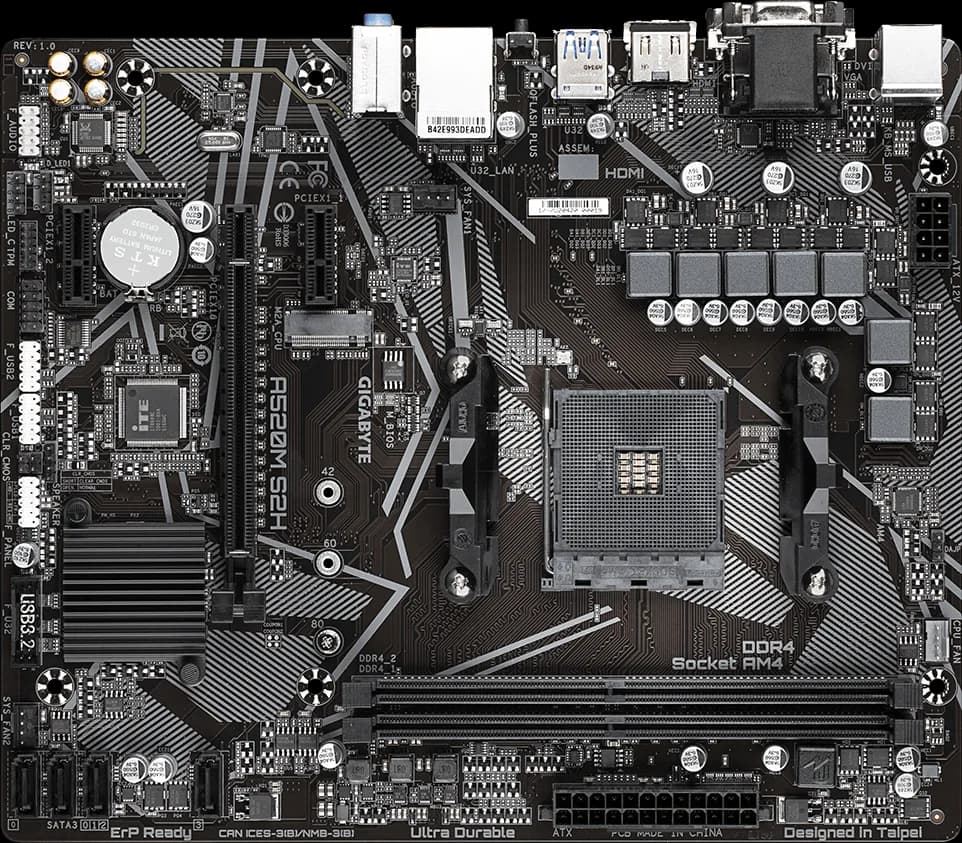 Carte Mere Gigabyte A520M-S2H
