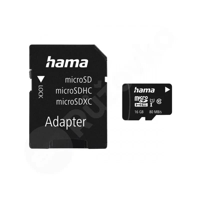 Carte Memoire Micro SD Hama 32 Go CLASSIC10